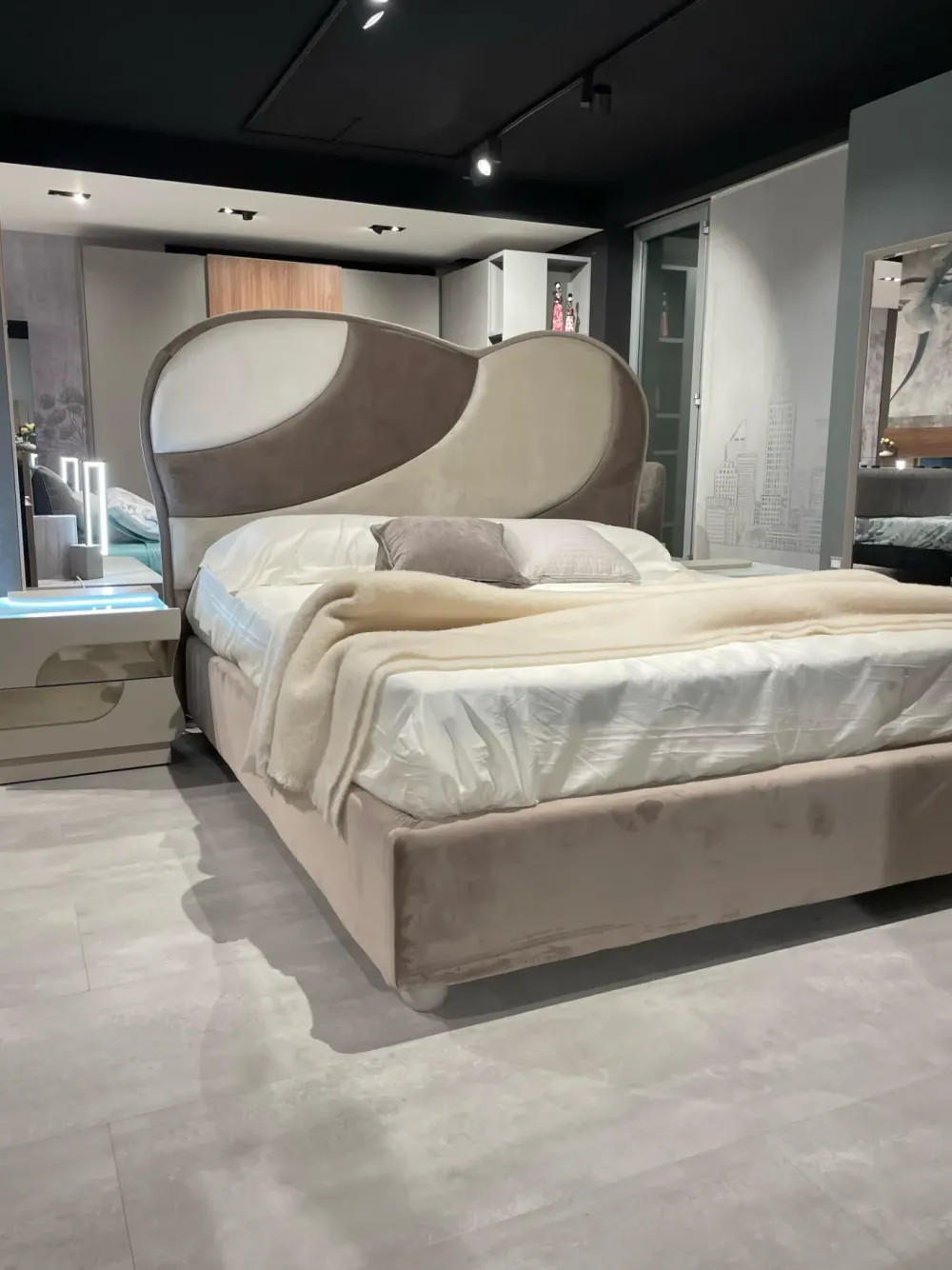 Camera da letto Camera gaia a prezzo scontato in laccato opaco^Mobilpiu Discount