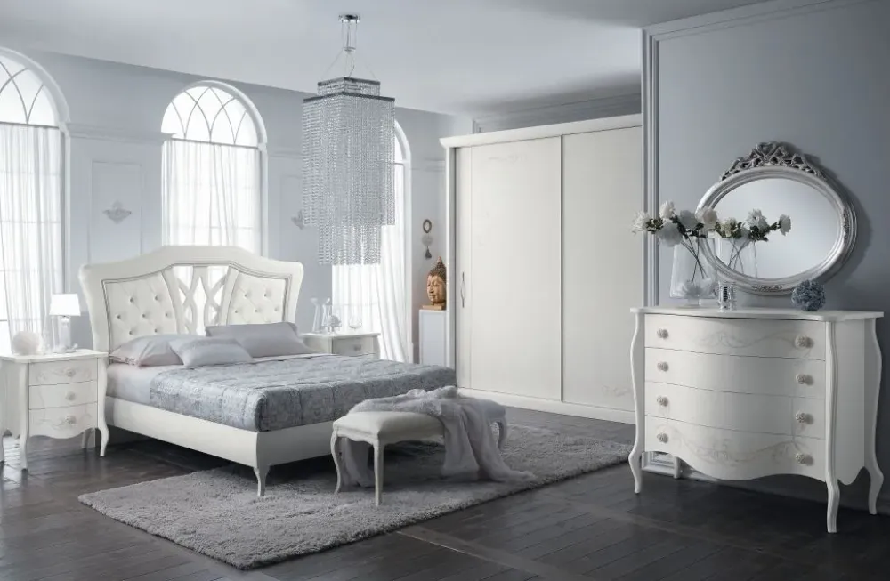 New Camera da letto Modello dior in laminato a prezzo ribassato Camere Da Letto