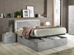 Artigianale Camera da letto Modello star grigia marmo a un prezzo imperdibile- Camere Da Letto