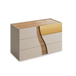 Artigianale Camera da letto Modello titanio in laminato a prezzo scontato- Camere Da Letto