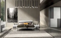 Camera da letto Night 13 power   in laminato a prezzo Outlet^ZG Mobili Sale