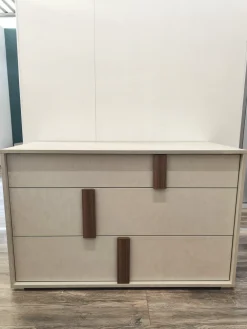 Giessegi Camera da letto Nuvola in laminato a prezzo Outlet- Camere Da Letto