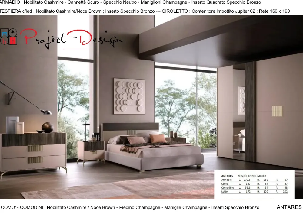 Artigianale Camera da letto Project 2 a prezzo ribassato- Camere Da Letto