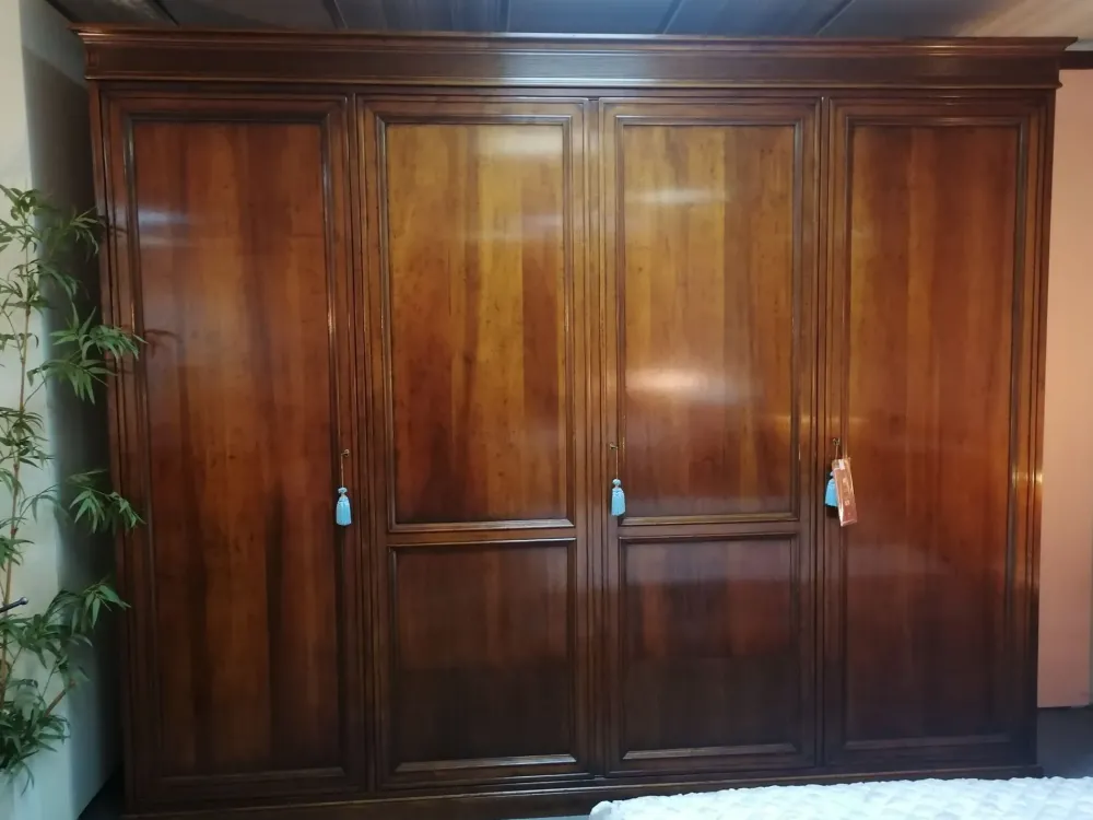 Camera da letto Rubino in legno a prezzo Outlet^Faber Mobili Discount