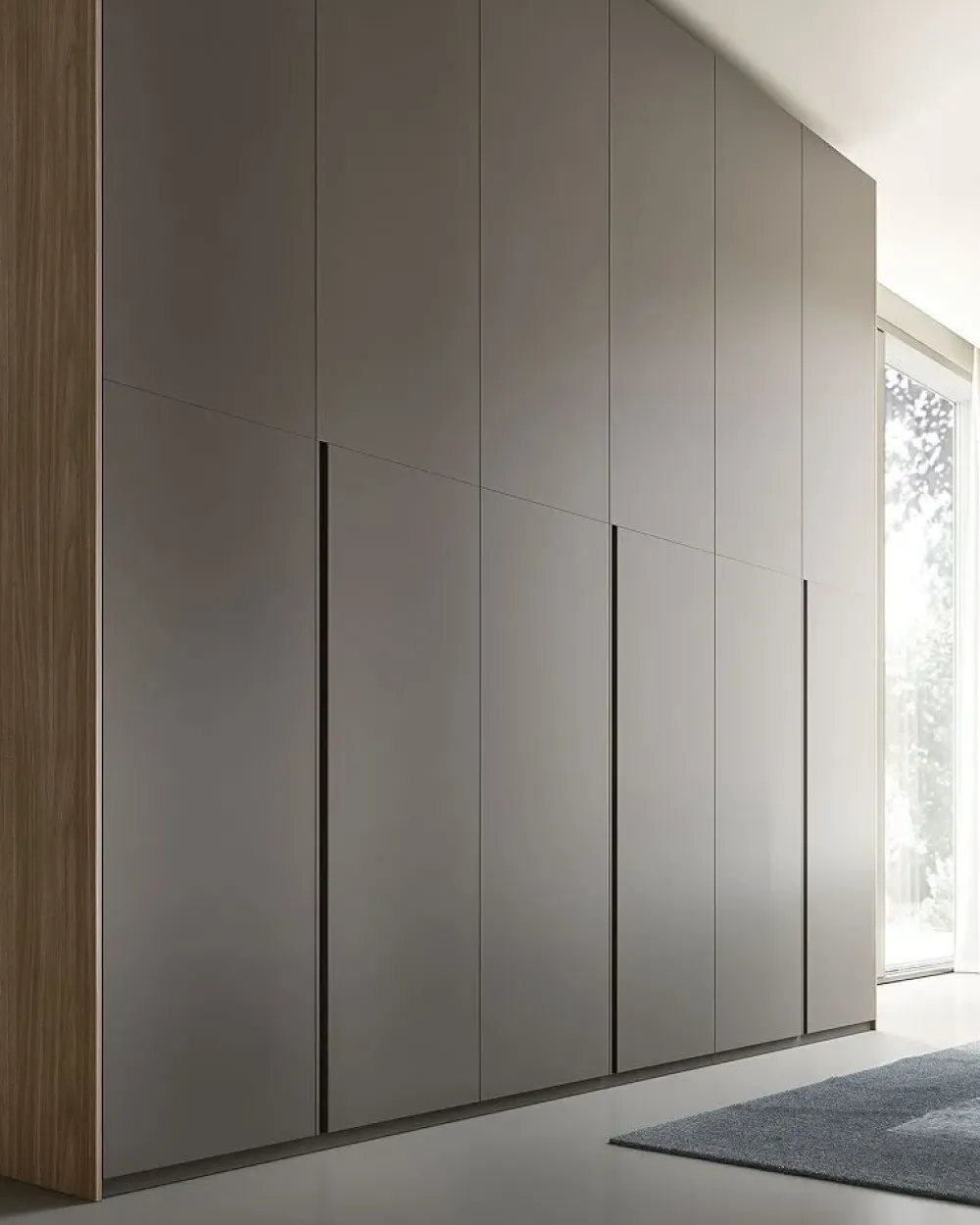 S75 Camera da letto Camera matrimoniale completa mod.tahiti in promo-sconto del 50% a prezzo scontato in laccato opaco- Camere Da Letto