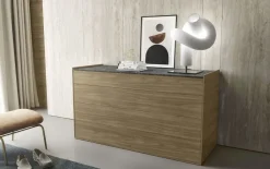 S75 Camera da letto Camera matrimoniale completa mod.tahiti in promo-sconto del 50% a prezzo scontato in laccato opaco- Camere Da Letto