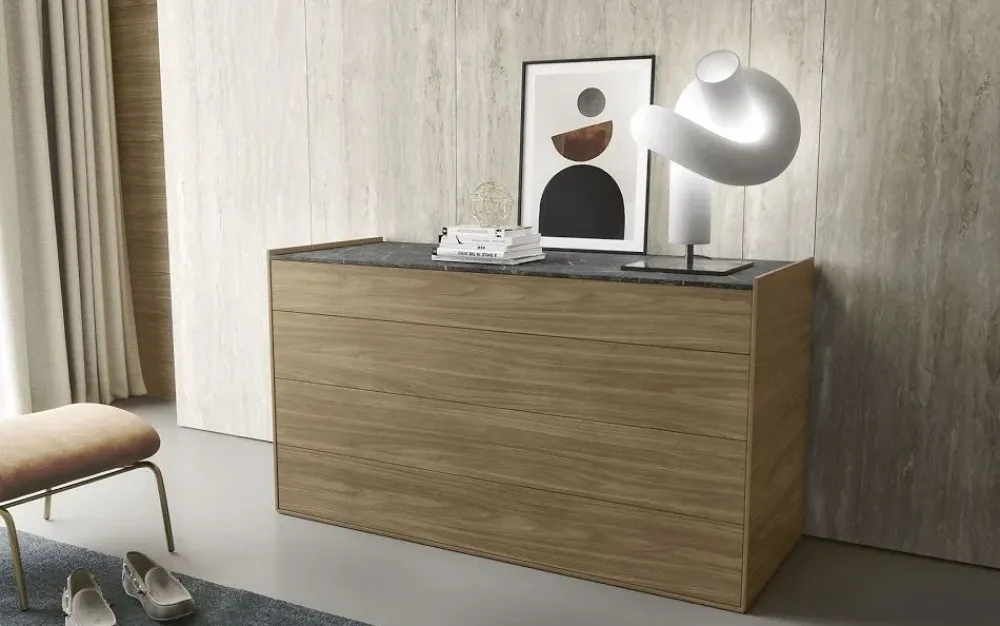 S75 Camera da letto Camera matrimoniale completa mod.tahiti in promo-sconto del 50% a prezzo scontato in laccato opaco- Camere Da Letto