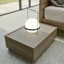 S75 Camera da letto Camera moderna a prezzo scontato in laccato opaco- Camere Da Letto