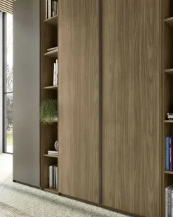 S75 Camera da letto Camera moderna a prezzo scontato in laccato opaco- Camere Da Letto