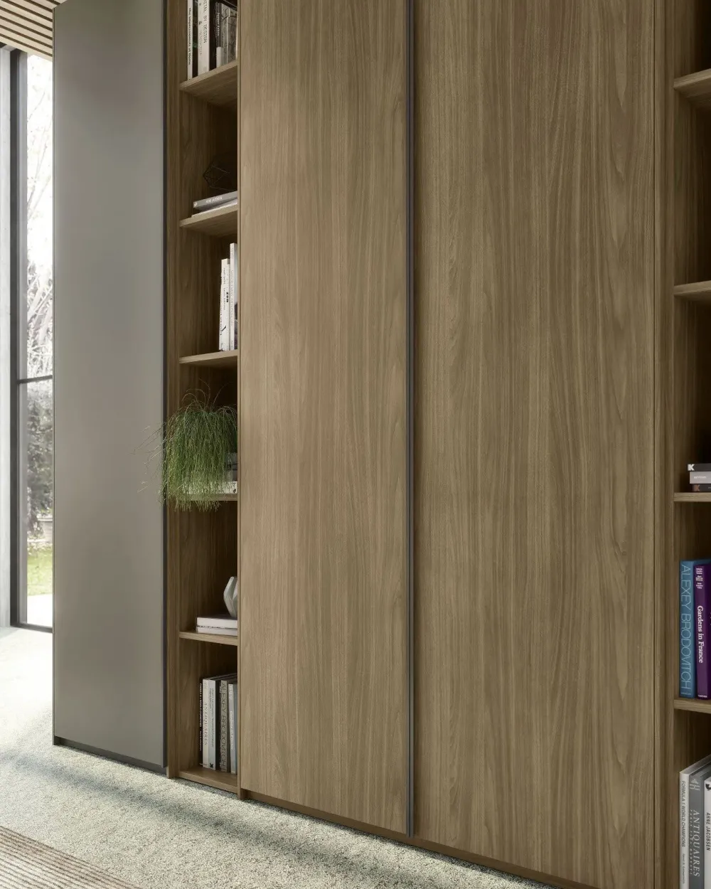 Camera da letto Camera matrimoniale completa mod.cuby-in promo sconto del 50% a prezzo scontato in laccato opaco^S75