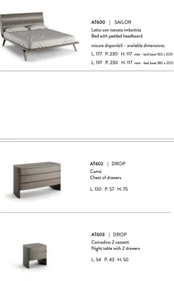 Giorgio Casa Camera da letto Sailor - drop OFFERTA OUTLET- Camere Da Letto