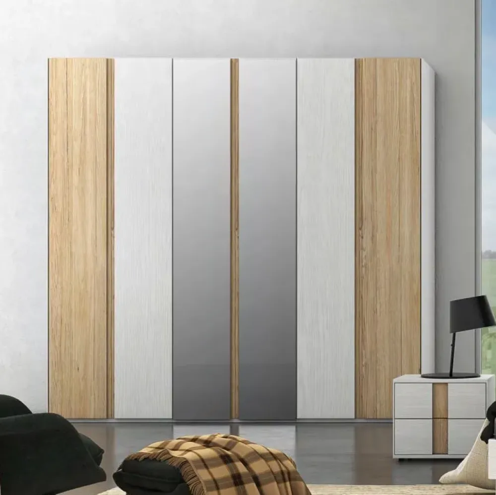 New Camera da letto Silver 14 in laminato a prezzo scontato Camere Da Letto