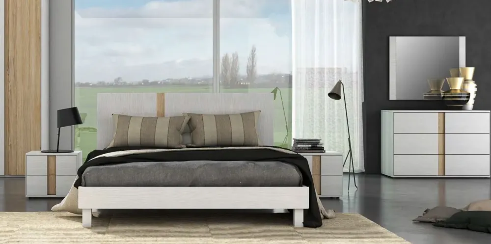 New Camera da letto Silver 14 in laminato a prezzo scontato Camere Da Letto