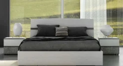 Collezione esclusiva Camera da letto Silver 5 in laminato a prezzo Outlet- Camere Da Letto