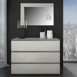 Camera da letto Silver 1 in laminato in Offerta Outlet^Collezione esclusiva