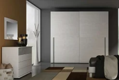 Outlet Camera da letto Silver 12 in laminato a prezzo Outlet Camere Da Letto