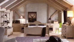 Scandola Camera da letto Tabia' in legno a prezzo ribassato- Camere Da Letto