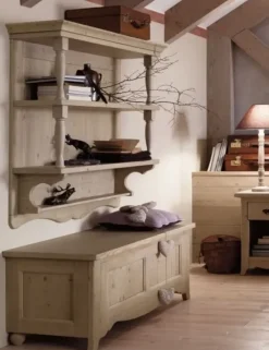 Scandola Camera da letto Tabia' in legno a prezzo ribassato- Camere Da Letto