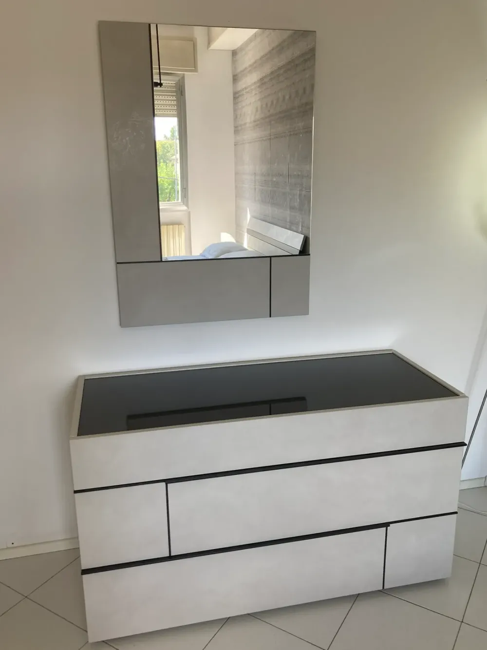 Camera da letto Gruppo letto joker a prezzo ribassato in laminato Camere Da Letto