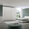 S75 Camera da letto Unica in laccato opaco a prezzo ribassato- Camere Da Letto