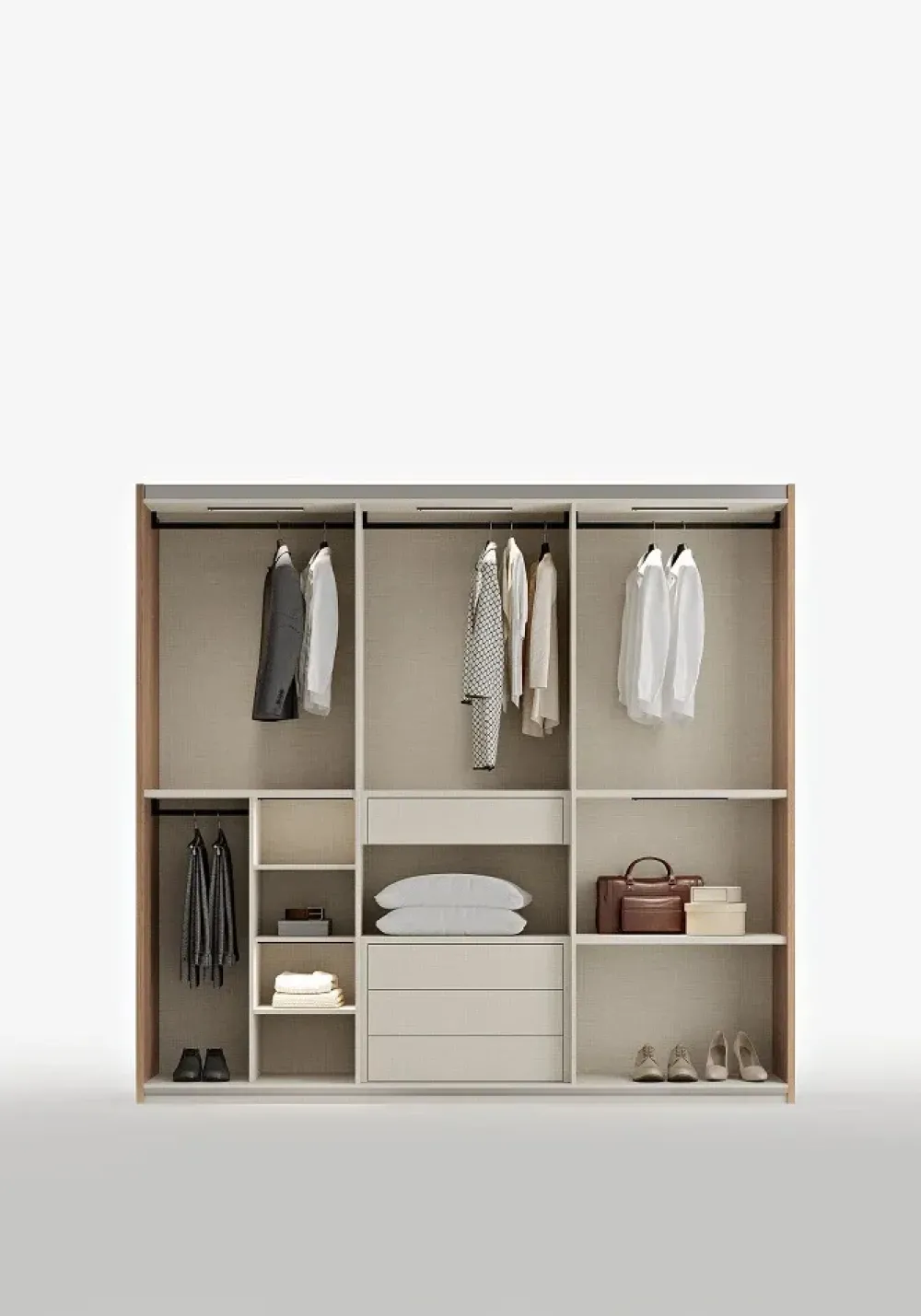 Gruppo Silwood Camera da letto Vega in laminato a prezzo Outlet- Camere Da Letto