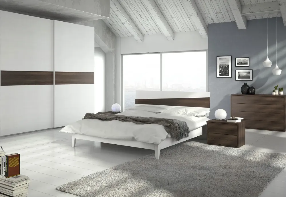 Giannei Camera da letto Venezia in laminato a prezzo scontato- Camere Da Letto