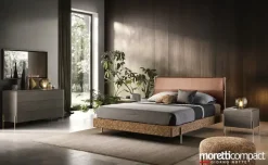 Sale Camera da letto Ventura Moretti compact in laccato opaco a prezzo scontato Camere Da Letto