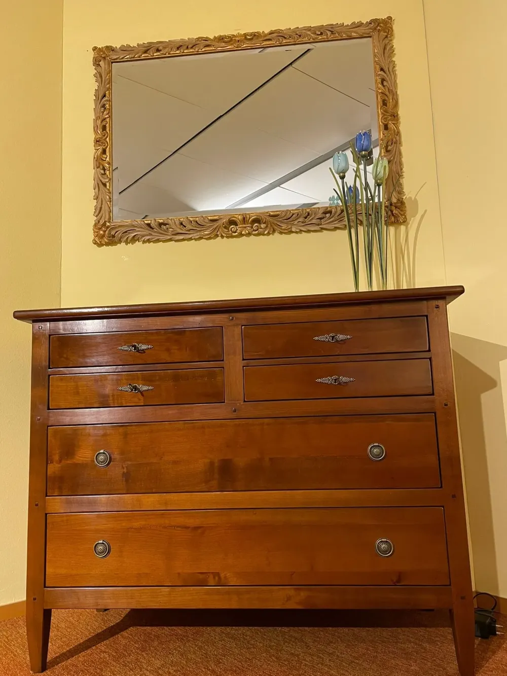 New Camera in ciliegio Massello a prezzo scontato! Camere Da Letto