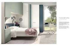 Cameretta 113 con letto a ponte in offerta^ZG Mobili