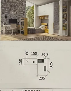 Online Cameretta 124 letti a terra scontata Camerette