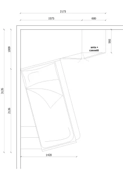 Cameretta Aramis in offerta^Doimo CityLine New