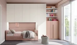 Hot Cameretta 01b in laminato materico in Offerta Outlet Camerette