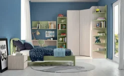 Cameretta C115 letti a terra in offerta^Colombini Casa Clearance