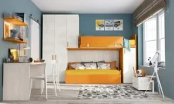 Colombini Casa Cameretta C320 con letto a soppalco in offerta- Camerette
