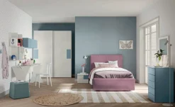 Colombini Casa Cameretta C109 con letto a terra in offerta- Camerette