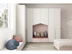 Colombini Casa Cameretta C102 con letto a terra in offerta- Camerette
