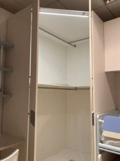 Clearance Cameretta Camera con cabina con letto a soppalco scorrevole scontata Camerette