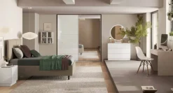 Outlet Cameretta Camera over con letto una piazza e mezza in offerta Camerette