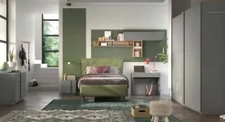 Outlet Cameretta Camera over con letto una piazza e mezza in offerta Camerette