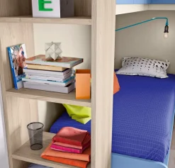 Discount Cameretta Cameretta a ponte 16  con letto a ponte scontata Camerette