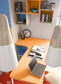 Discount Cameretta Cameretta a ponte 16  con letto a ponte scontata Camerette