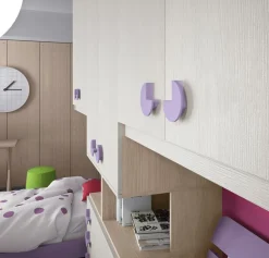 Cameretta Cameretta a ponte 11 letti a terra a prezzo scontato^San Martino Mobili