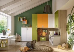 New Cameretta Cameretta a ponte-angolare di scontata del 40% letti a terra in offerta Camerette