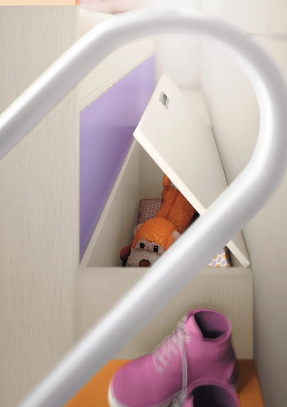 Cameretta Cameretta a soppalco 24 con letto a soppalco scontata Camerette