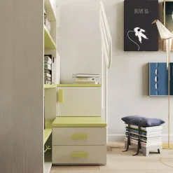 San Martino Mobili Cameretta Cameretta a soppalco 30 SCONTATA- Camerette