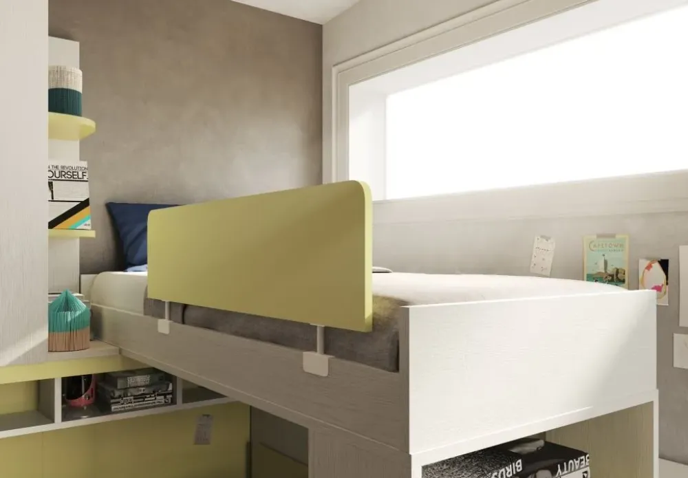 San Martino Mobili Cameretta Cameretta a soppalco 30 SCONTATA- Camerette