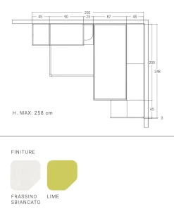 San Martino Mobili Cameretta Cameretta a soppalco 30 SCONTATA- Camerette