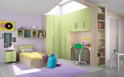 Hot Cameretta Cameretta armadio a ponte 8 con un ribasso imbattibile Camerette