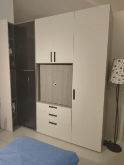 Cameretta Cameretta in laminato materico in Offerta Outlet^Clever Sale