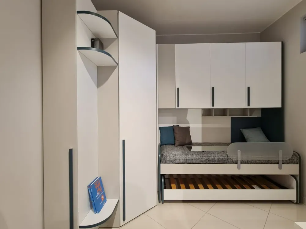 Cameretta Cameretta colombini 05 con letto a ponte in offerta^Colombini Casa Discount